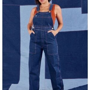 Big Bud Press Dark Blue Women's Overalls